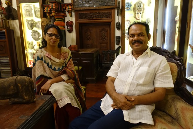 George und Anni seine Frau als gründer des Museums